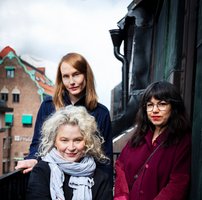 Stina Wirsén, Sarah Riedel, Anna Vnuk. Foto Jacob Bengtsson